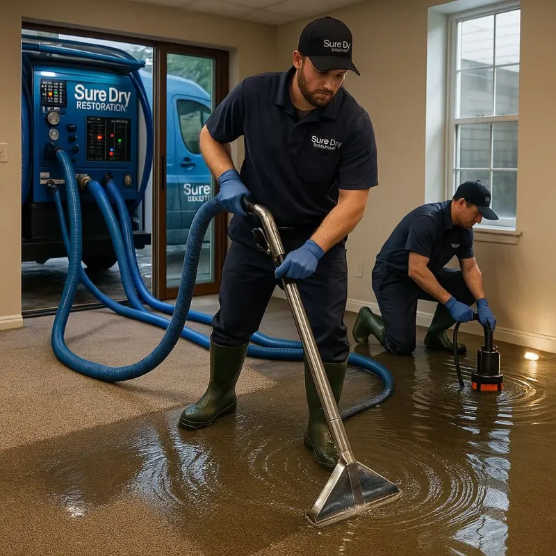 Water Extraction and Removal process in East Carbon City, UT